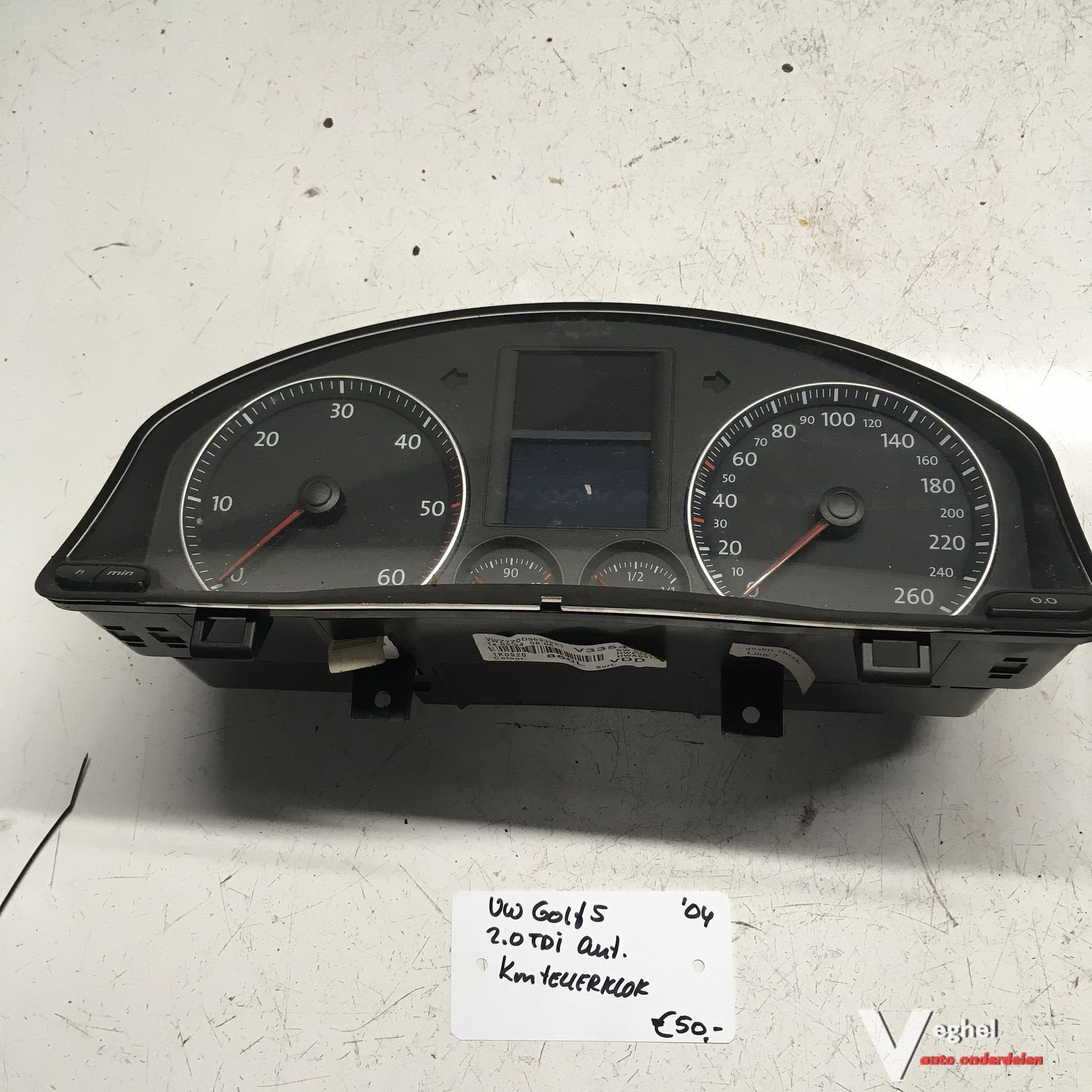 Vw Golf 5 2.0 TDI  Automaat 2004   Km Tellerklok, Auto-onderdelen, Gebruikt, -, -, Ophalen of Verzenden