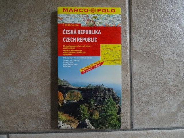 marco polo wegenkaart Tsjechie, 2000 tot heden, Ophalen of Verzenden, Wereld, Landkaart