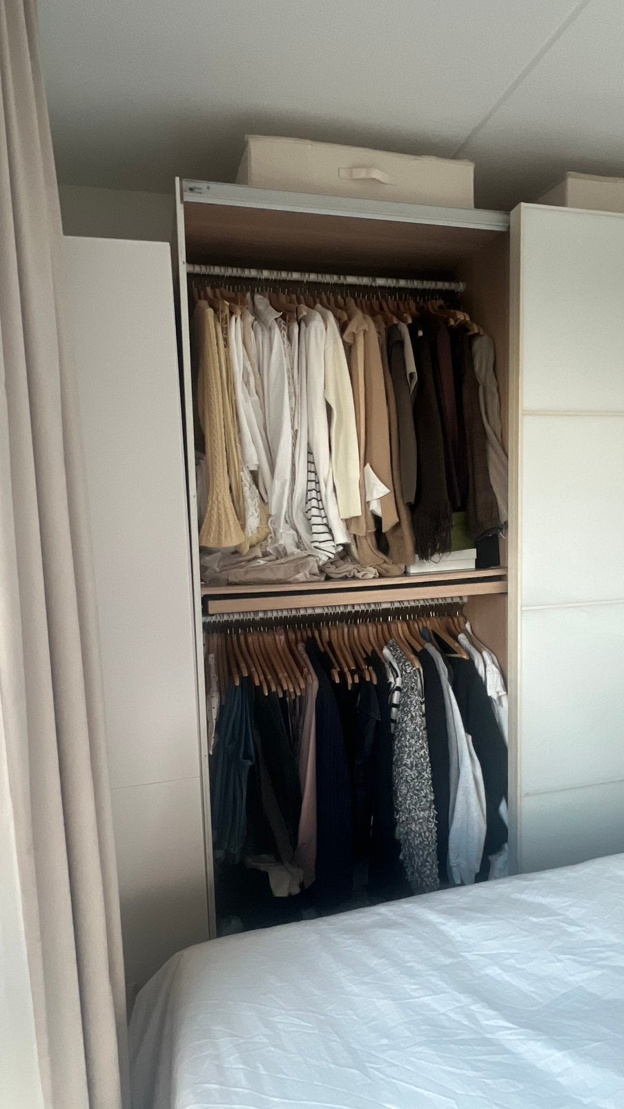 IKEA PAX kast, Ophalen, Zo goed als nieuw, Tweepersoons