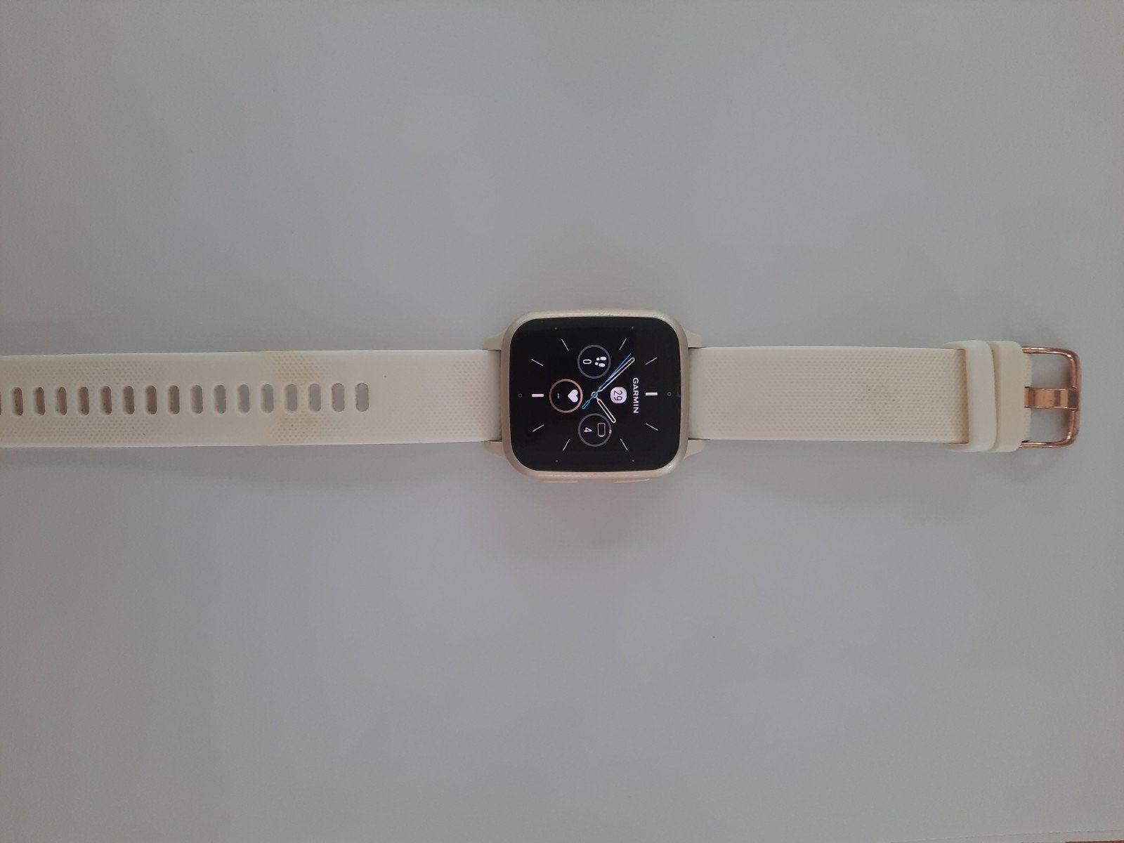 Garmin Venu 2 Sq Sporthorloge, Gebruikt, Verzenden, Wit, Garmin