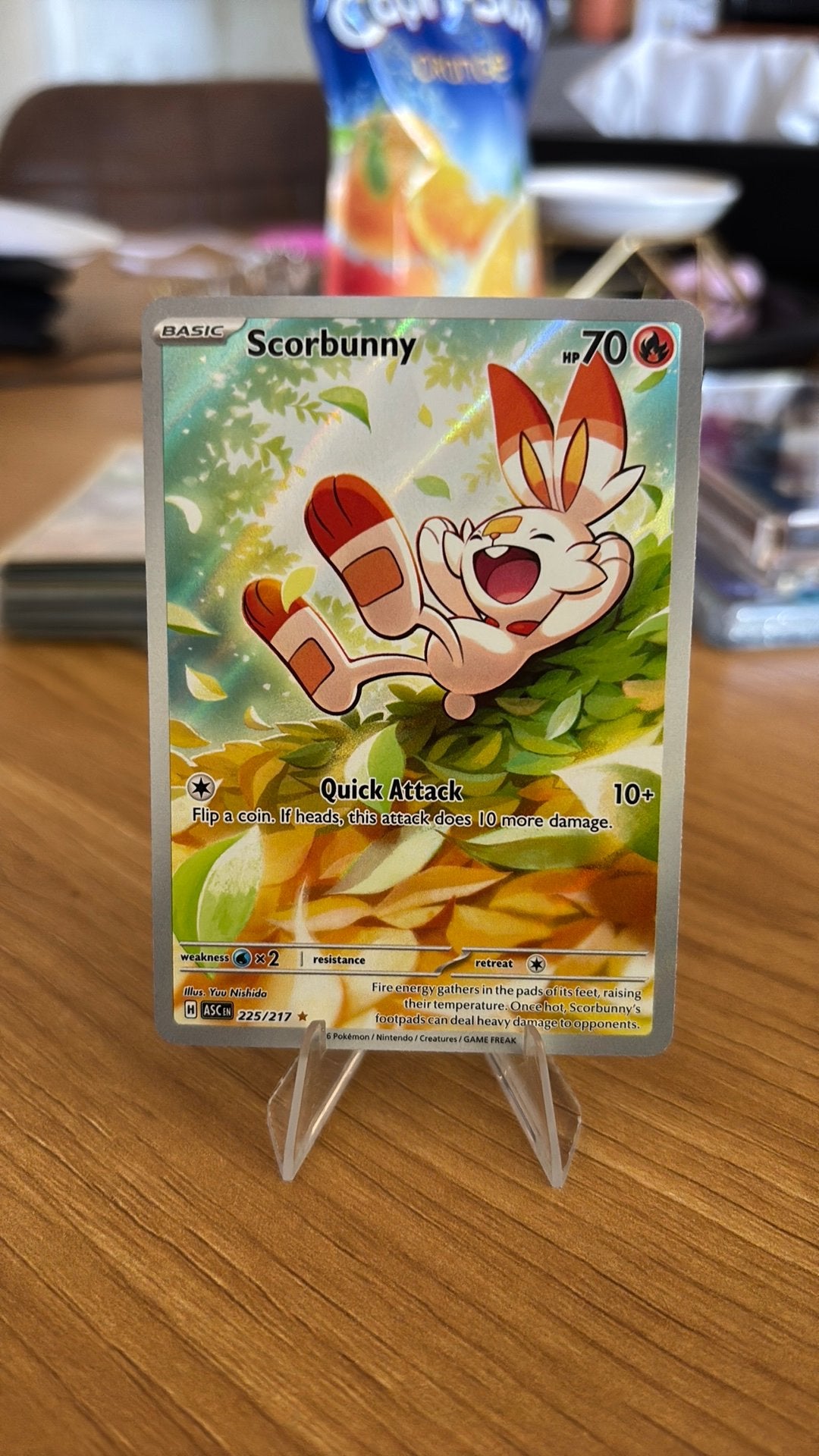 Scorbunny (ASC 225, Ophalen of Verzenden, Zo goed als nieuw