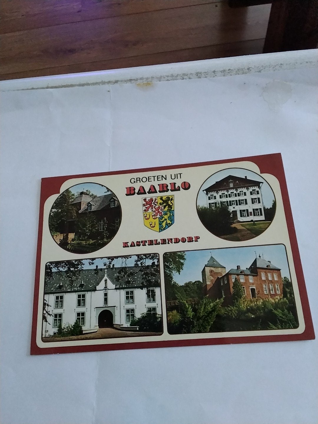 Ansichtkaart Groeten uit Baarlo Kasteelendorp, Ophalen of Verzenden, 1960 tot 1980, Ongelopen, Limburg