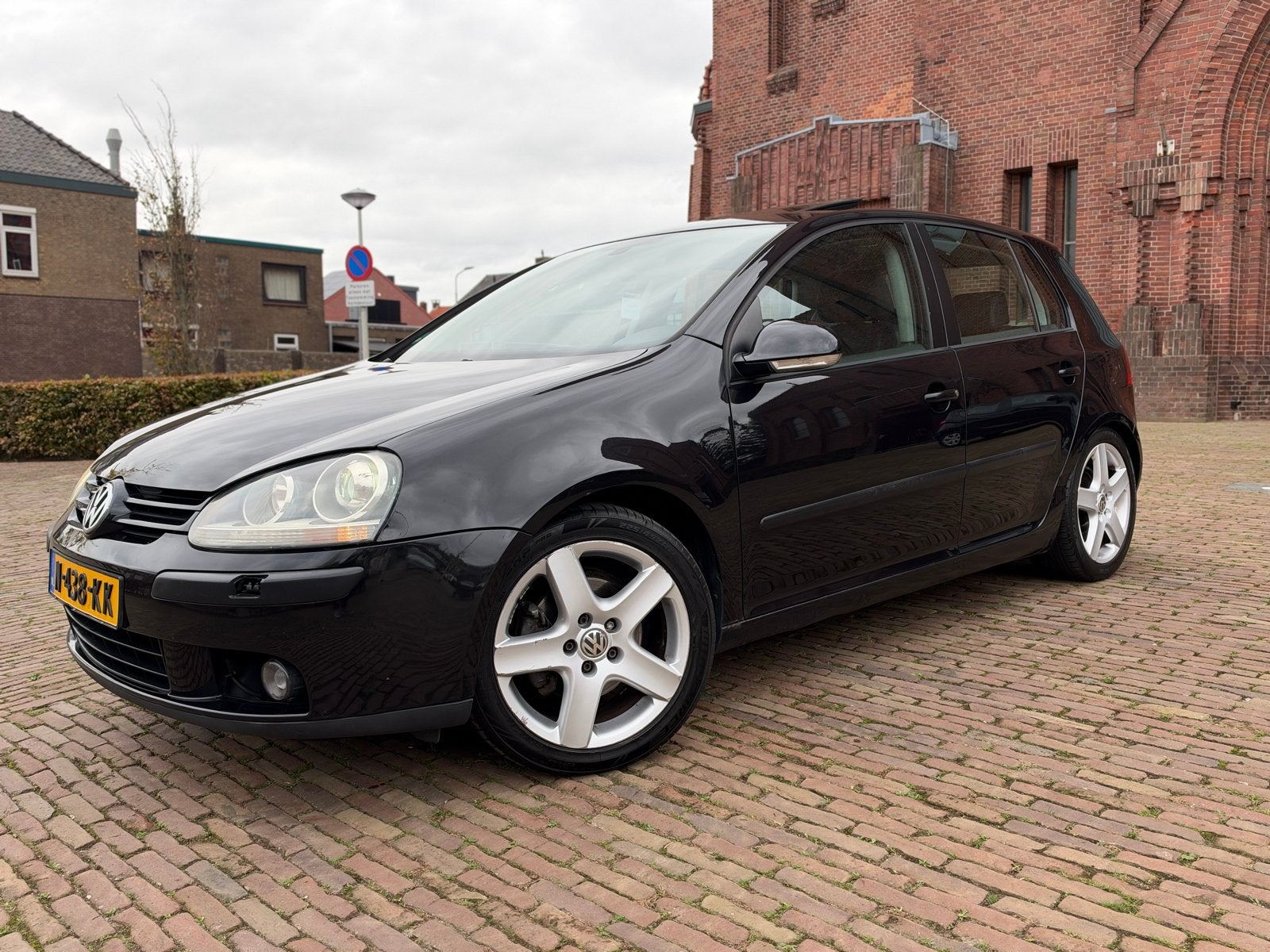 Volkswagen Golf 5 2.0 FSI | Xenon | Leer | schuifdak etc, Voorwielaandrijving, 1254 kg, Zwart, 1984 cc