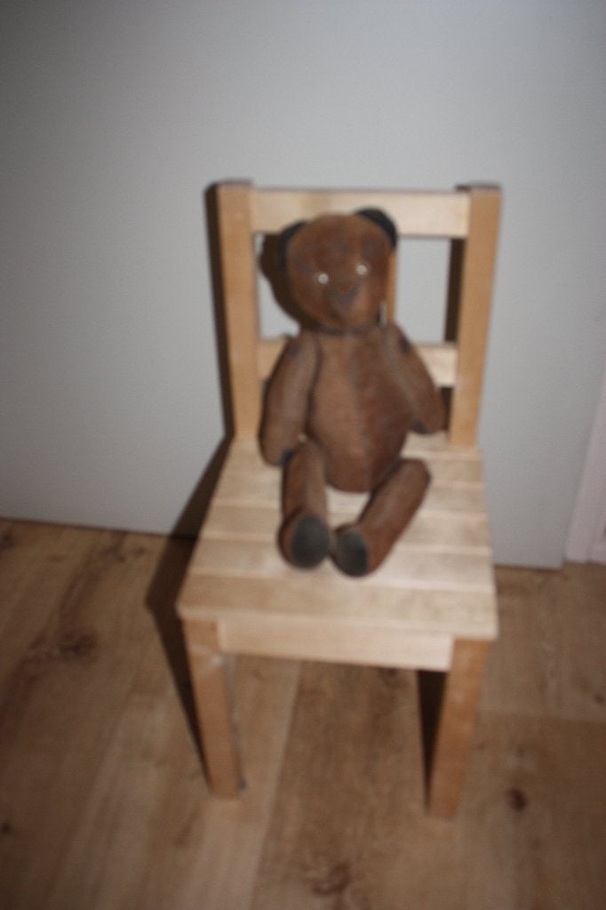 Te koop: Antiek beertje 80+ jaar oud, ongeveer 36 cm, Ophalen