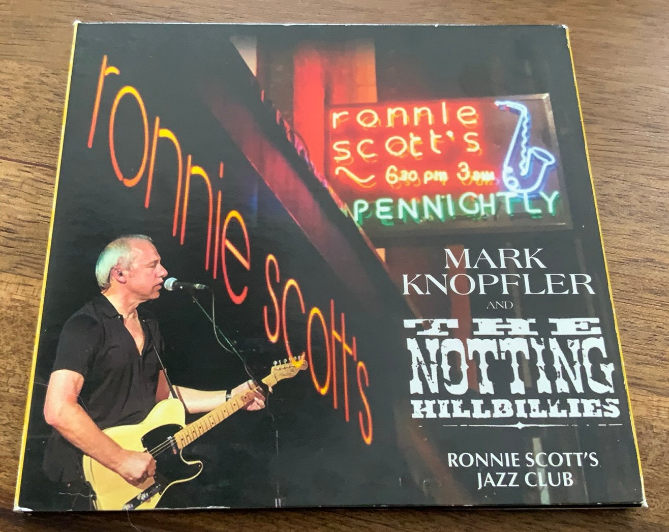 CD MARK KNOPFLER & THE NOTHING HILLBILLIES RONNIE SCOTT’S, Cd's en Dvd's, Cd's | Rock, Gebruikt, Verzenden, Blues Rock, Digipak