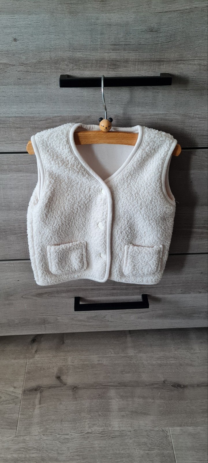 Zeeman teddy gilet maat 86, Zeeman, Ophalen of Verzenden, Zo goed als nieuw, Truitje of Vestje