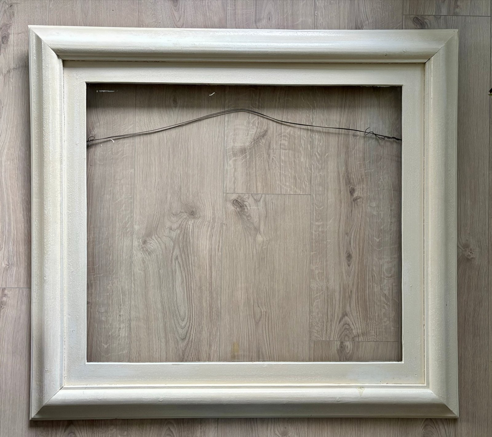 Grote houten klassieke schilderijlijst, 100x90 cm, Ophalen, Gebruikt, 114 cm, Hangend