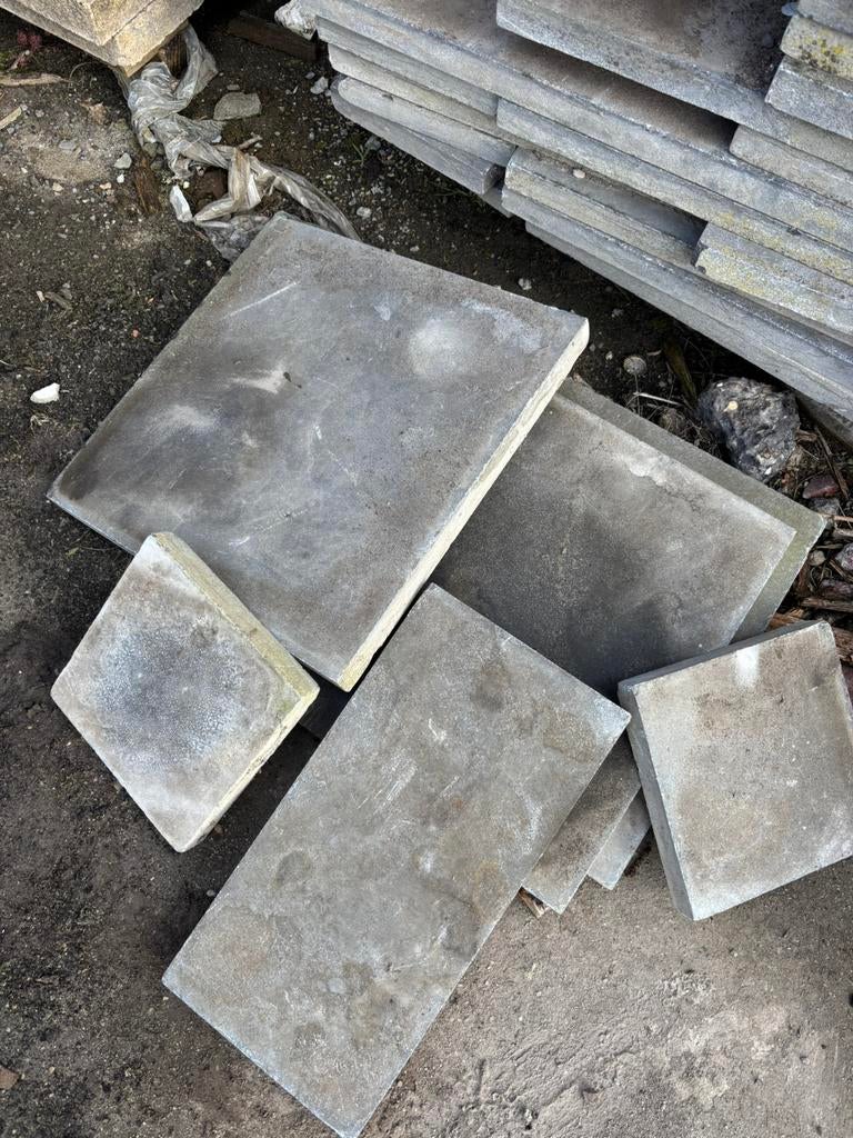 Natuurstenen tegels tuin, Ophalen, Gebruikt, Terrastegels, Natuursteen