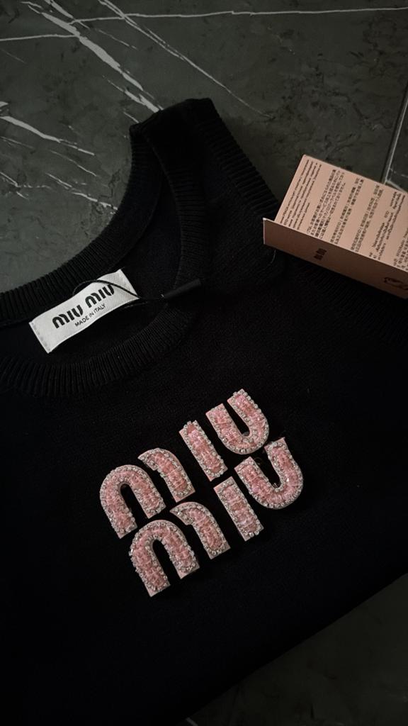 miu miu topjes, Ophalen of Verzenden, Nieuw, Zonder mouw