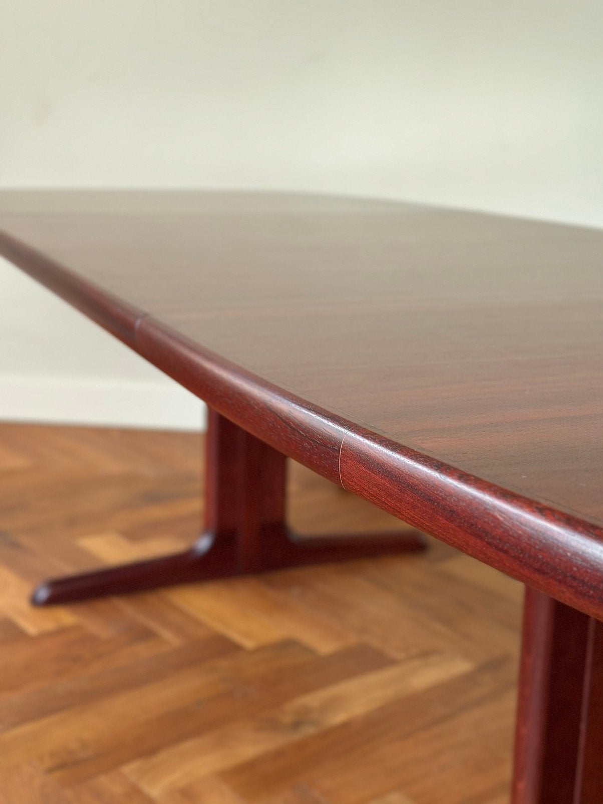 Vintage eettafel 265 cm Skovby deens design jaren 50/60/70, Huis en Inrichting, Ophalen, Gebruikt, 200 cm of meer, 50 tot 100 cm