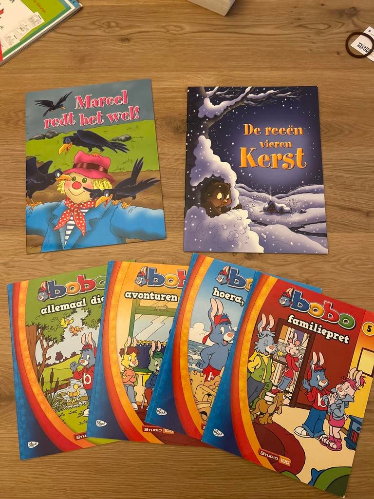 Kinderboeken: Bobo, Marcel redt het wel, De reeën vieren Ker, Boeken, Ophalen of Verzenden, Gelezen, Fictie algemeen