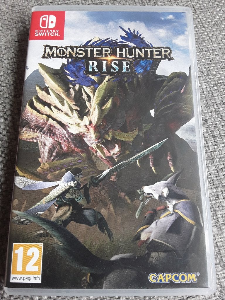 Nintendo Switch Game Monster Hunter Rise, Avontuur en Actie, 1 speler, Ophalen of Verzenden, Zo goed als nieuw