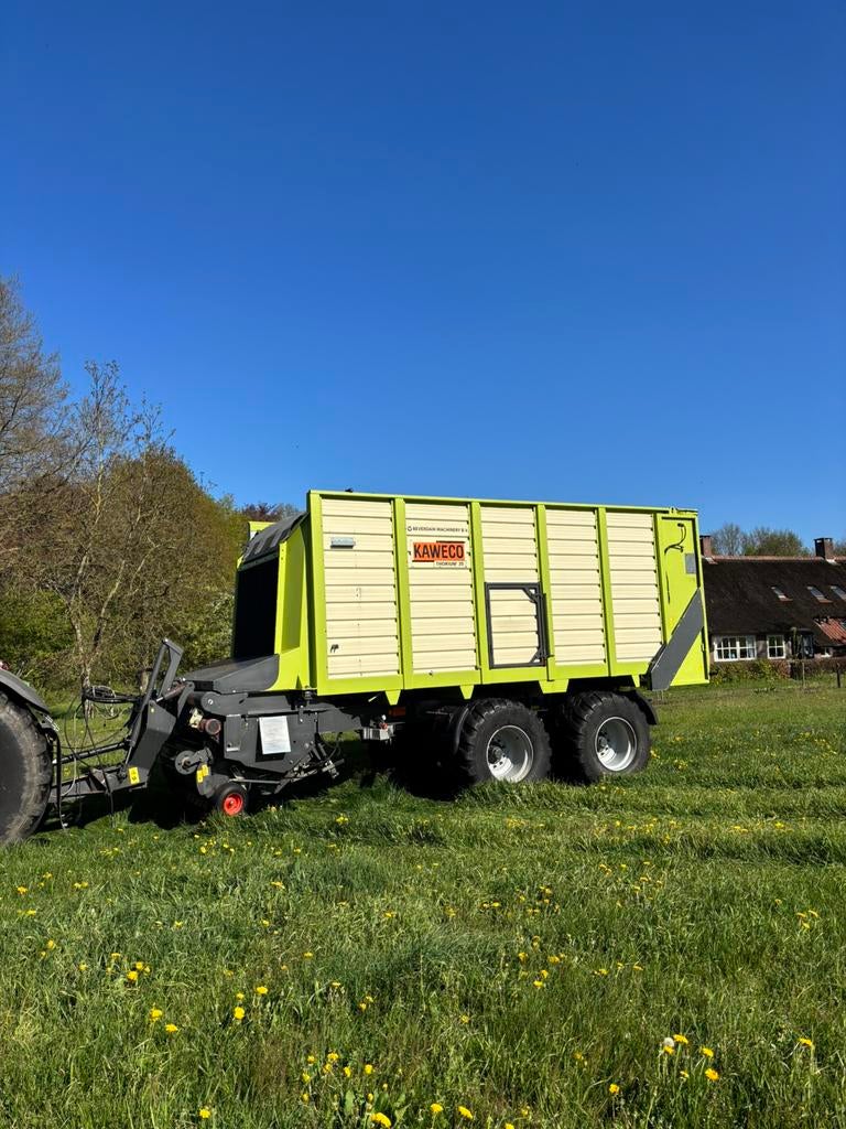 Nette Kaweco thoruim 35 opraapwagen, Ophalen, Oogstmachine