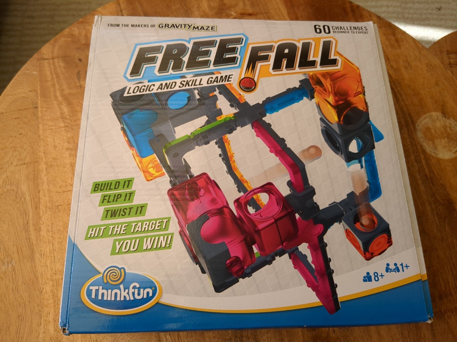 Thinkfun Free Fall Logic and Skill Game, Ophalen, Zo goed als nieuw, Puzzelen