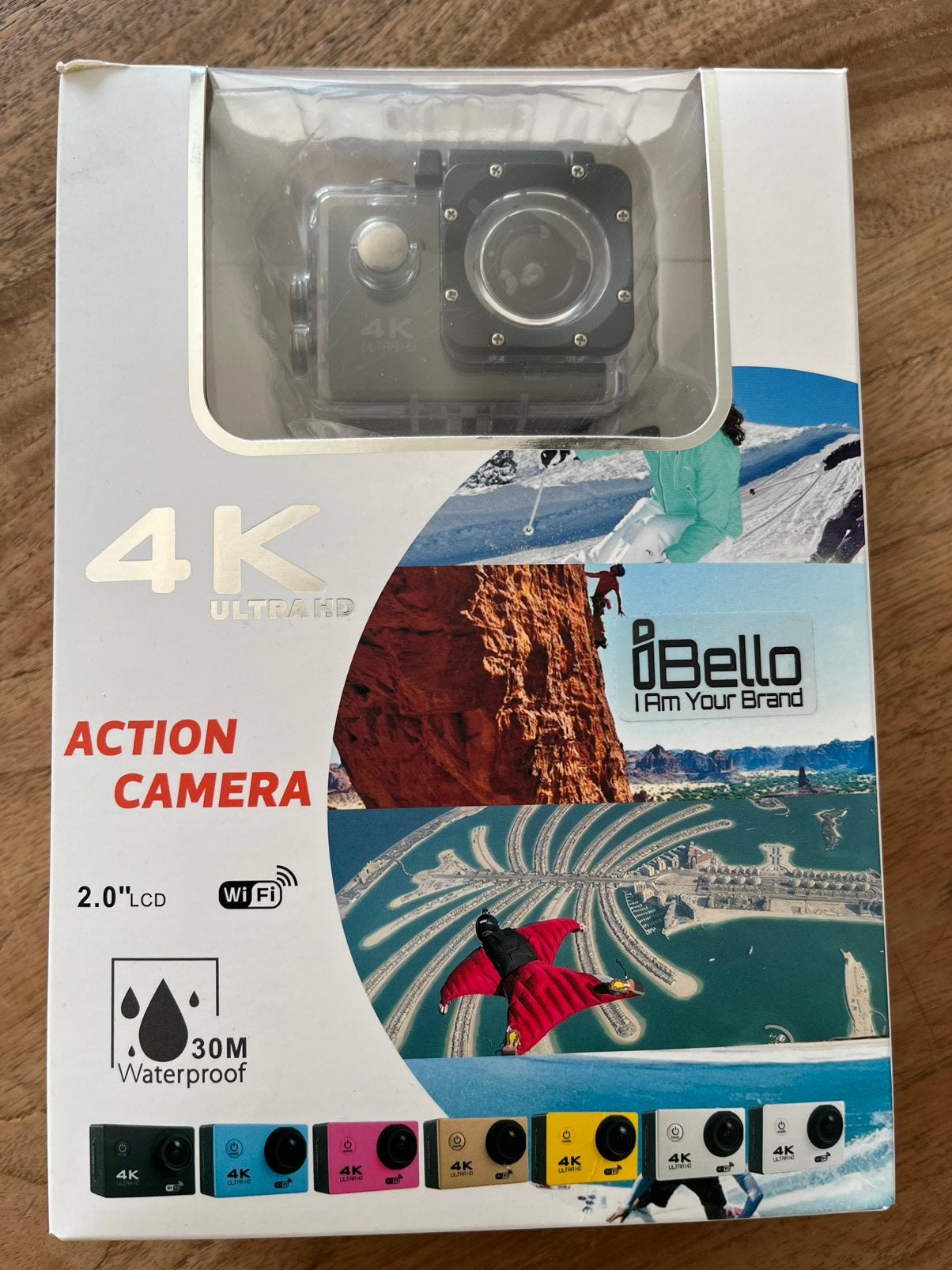 Actie camera, 4K Ultra HD, Wifi, Ophalen, Nieuw, Overige merken