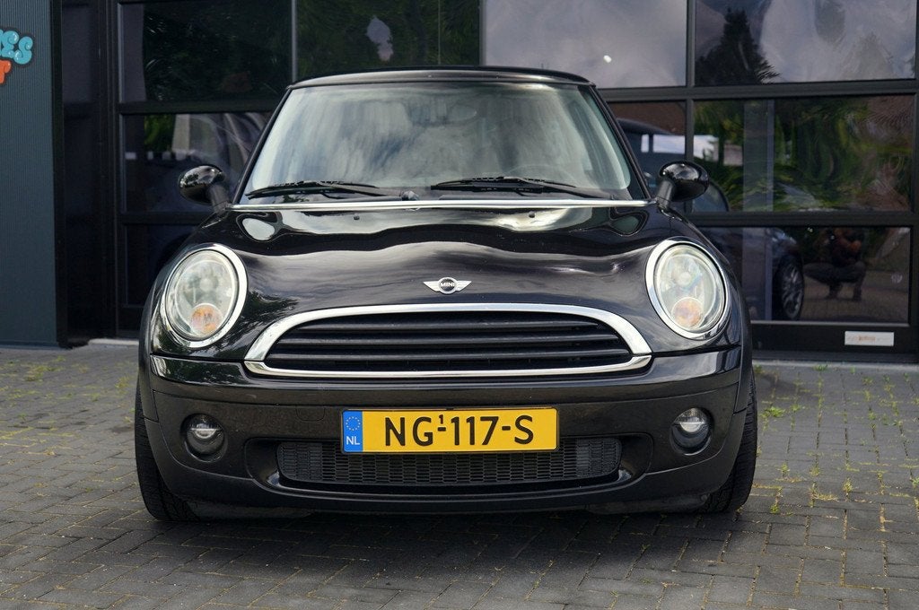 Mini 3-Deurs 1.4 One, Airco, Elek pakket, Nieuwe apk, Voorwielaandrijving, Stof, Gebruikt, Zwart