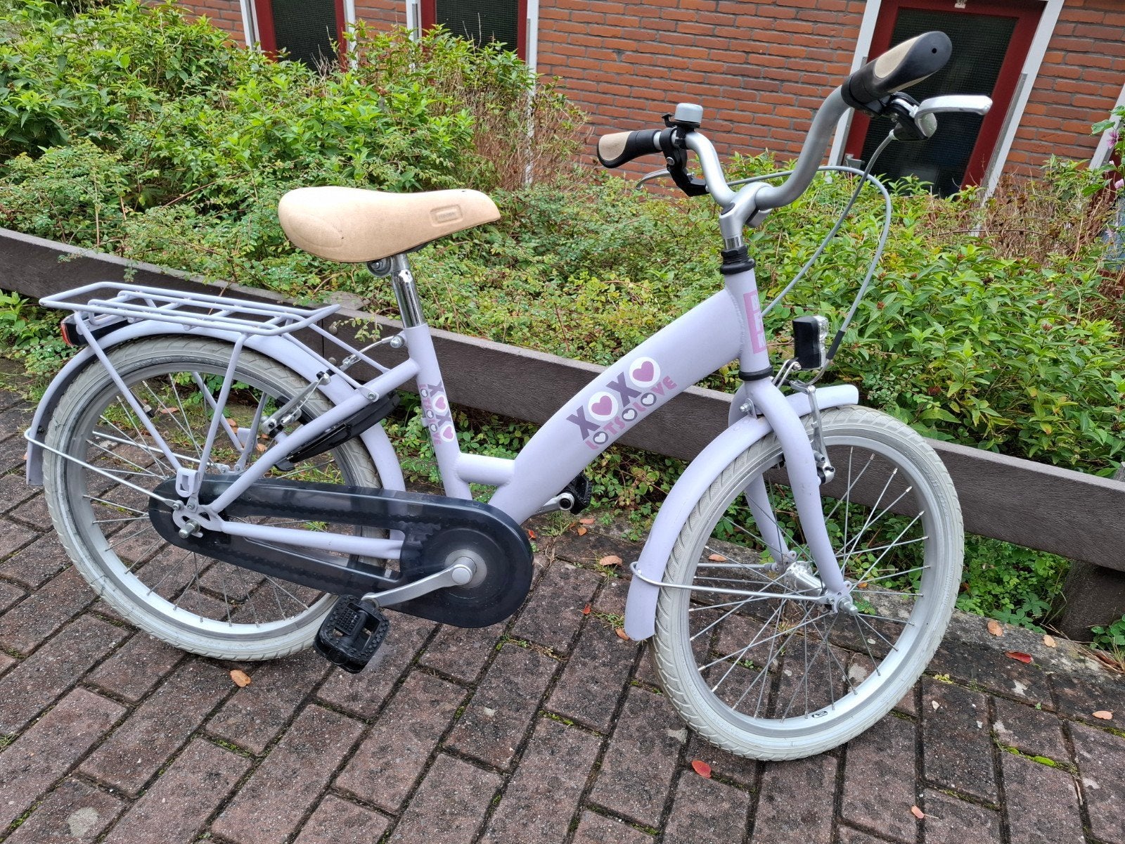 Bike Fun Lots of Love 20 inch meisjesfiets – In zeer nette s, Velgrem, Ophalen of Verzenden, BIKE FUN, 20 inch