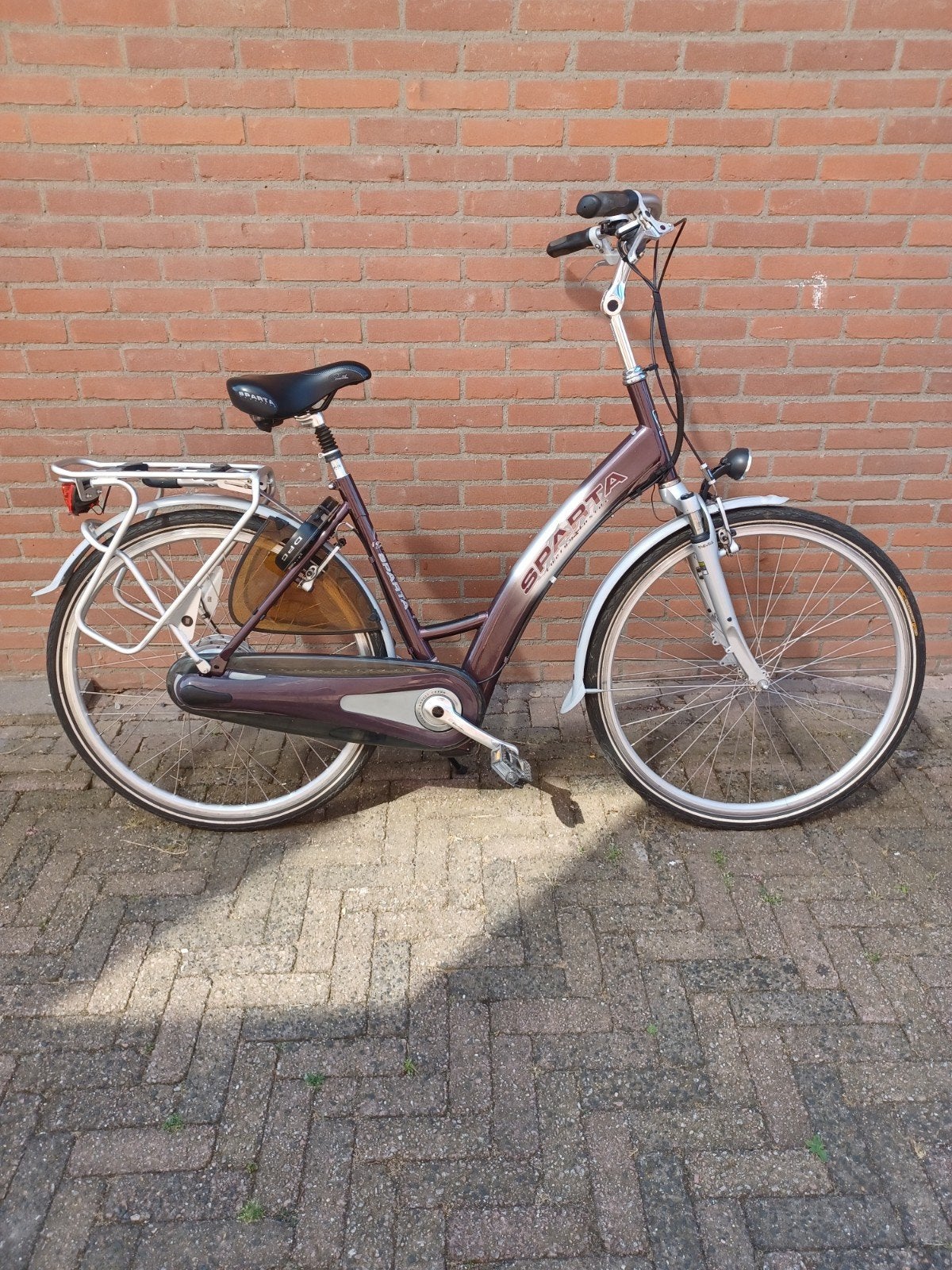 Sparta ion electrische fiets.  ( nieuwstaat ), 47 tot 51 cm, Ophalen, Zo goed als nieuw, Sparta