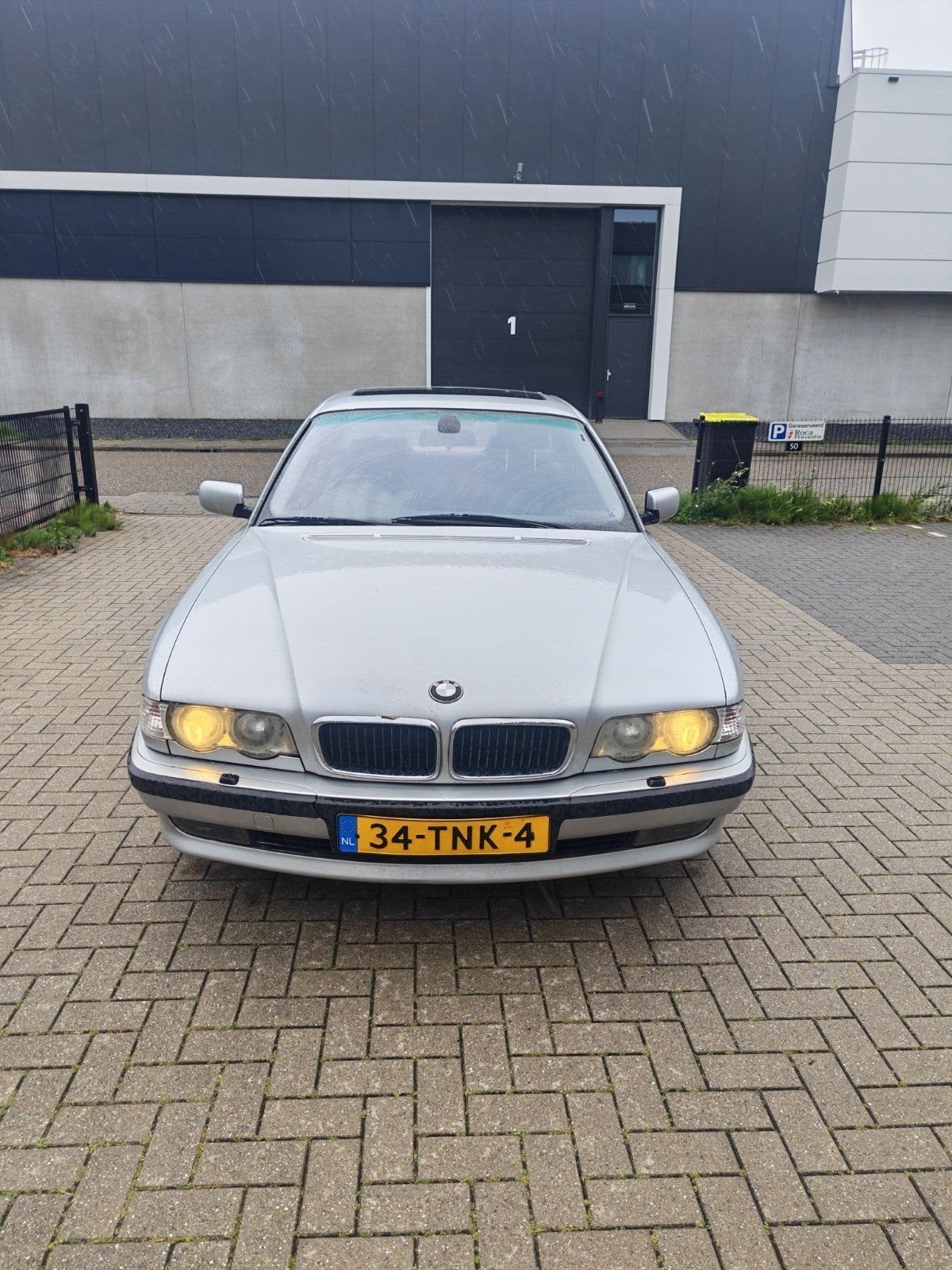 E38 voor bumper, Ophalen, Gebruikt, Voor, Bumper