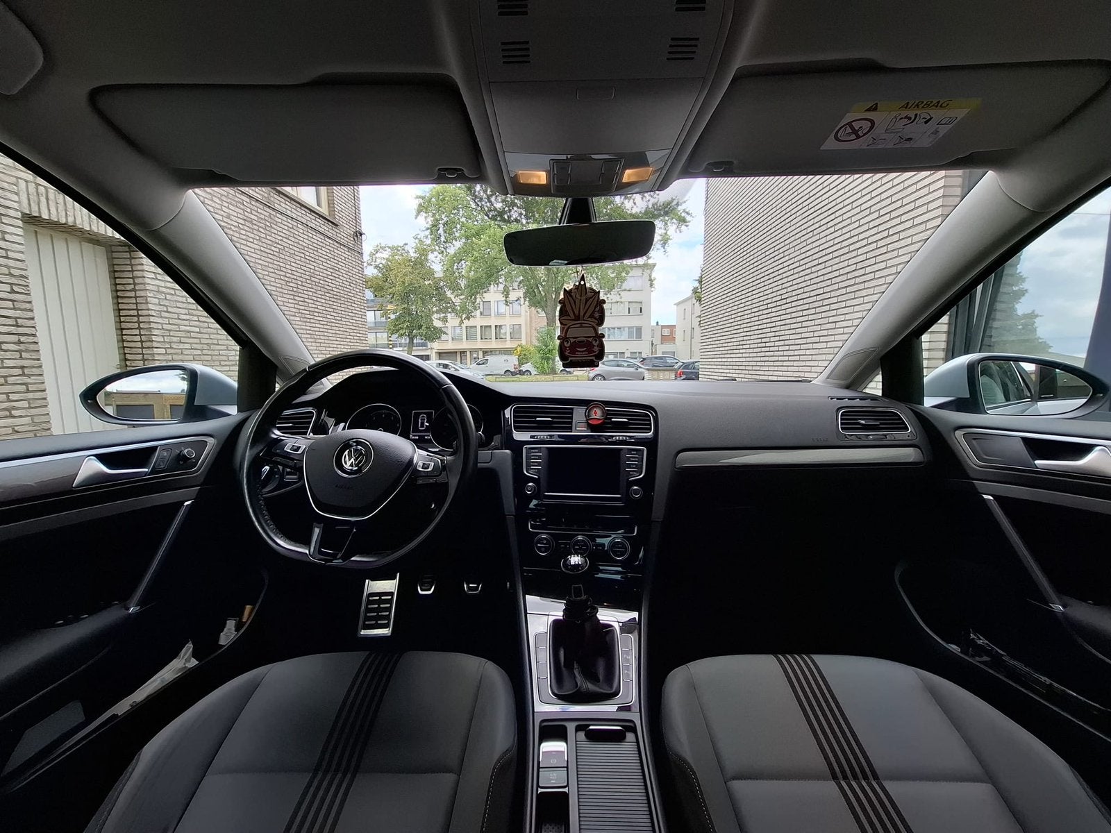 Volkswagen Golf 1.2 TSI 81KW 5D 2017 Grijs, Auto's, Volkswagen, Voorwielaandrijving, 4 cilinders, 610 kg, 49 €/maand