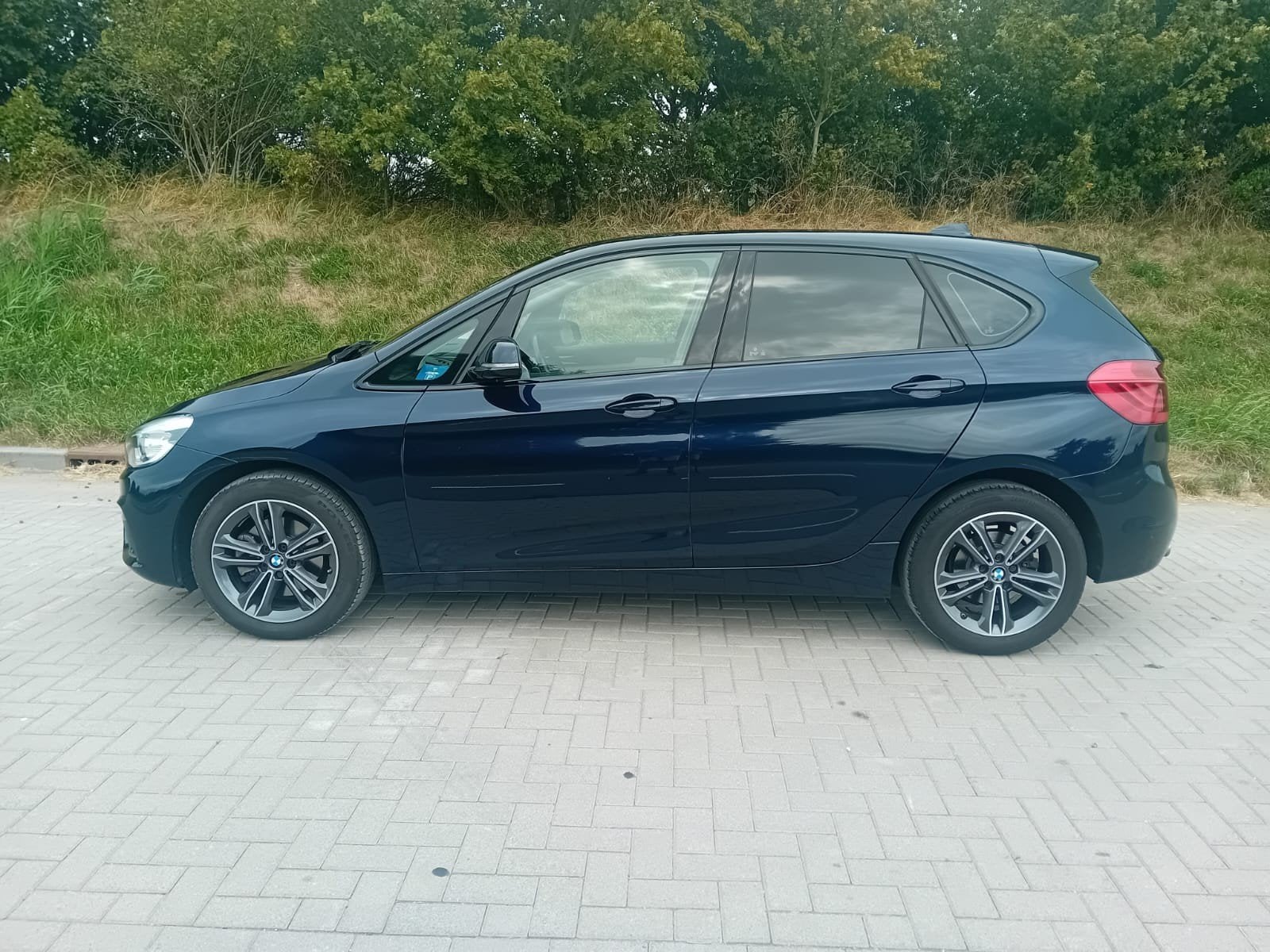 BMW Active Tourer 2.0 220I. (192pk) Automaat. Ned. auto!!, 1998 cc, 730 kg, Blauw, Origineel Nederlands