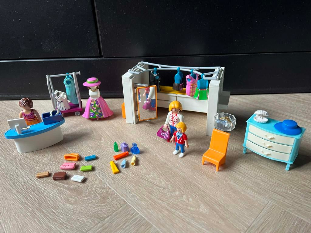Playmobil  Klerenzaak - Boetiek winkel, Kinderen en Baby's, Speelgoed | Playmobil, Zo goed als nieuw, Ophalen of Verzenden