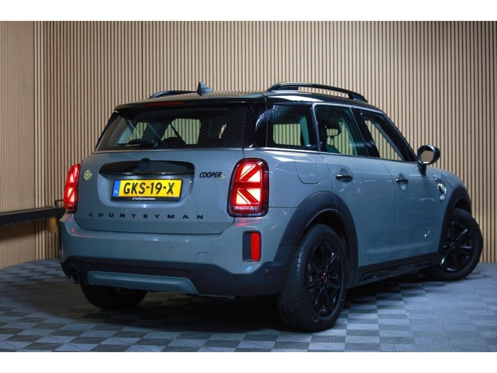 MINI Countryman 1.5 Cooper S E ALL4 Chili AUTOM NAVI CAMERA, Auto's, Automaat, Gebruikt, Countryman, Leder en Stof