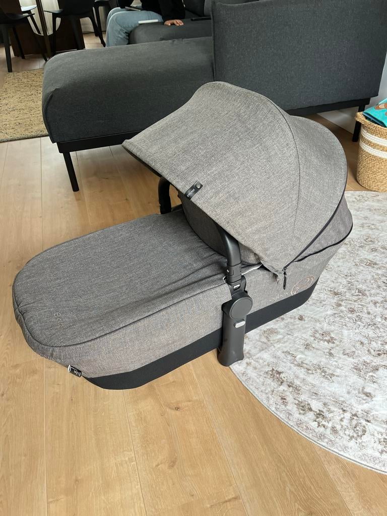 Cybex Priam Reiswieg RB/Manhattan Grey - Zo goed als nieuw, Ophalen of Verzenden, Zo goed als nieuw, Met reiswieg, Kinderwagen
