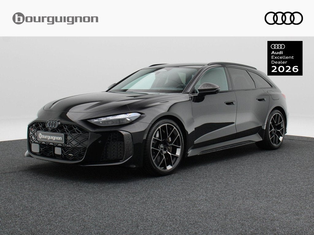 Audi RS5 Avant e-hybrid quattro | 21 inch | RS Sportstoelen, Auto's, Audi, Bedrijf, Te koop, RS5, 360° camera, 4x4, ABS, Achteruitrijcamera