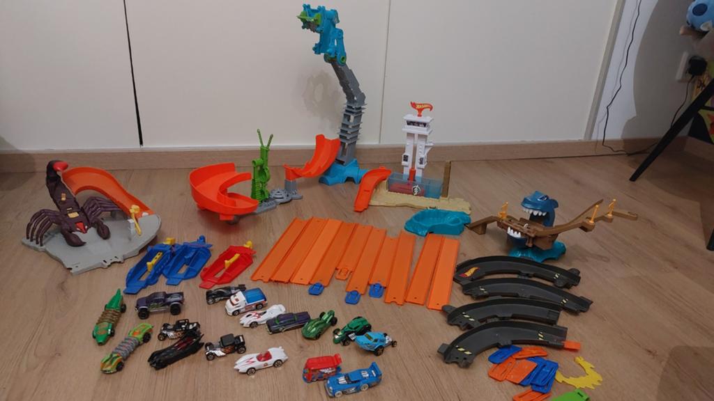 Hotwheels, Ophalen of Verzenden, Zo goed als nieuw, Handmatig, Hot Wheels