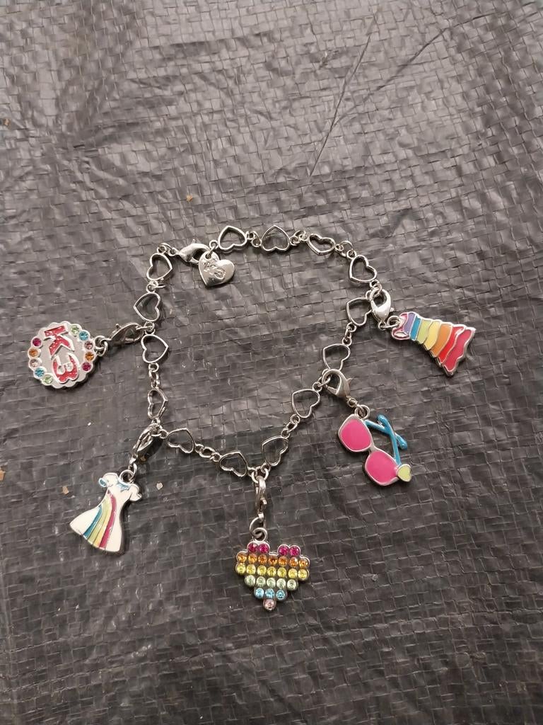 K3 armband met bedels eraan, Ophalen, Nieuw, Armband