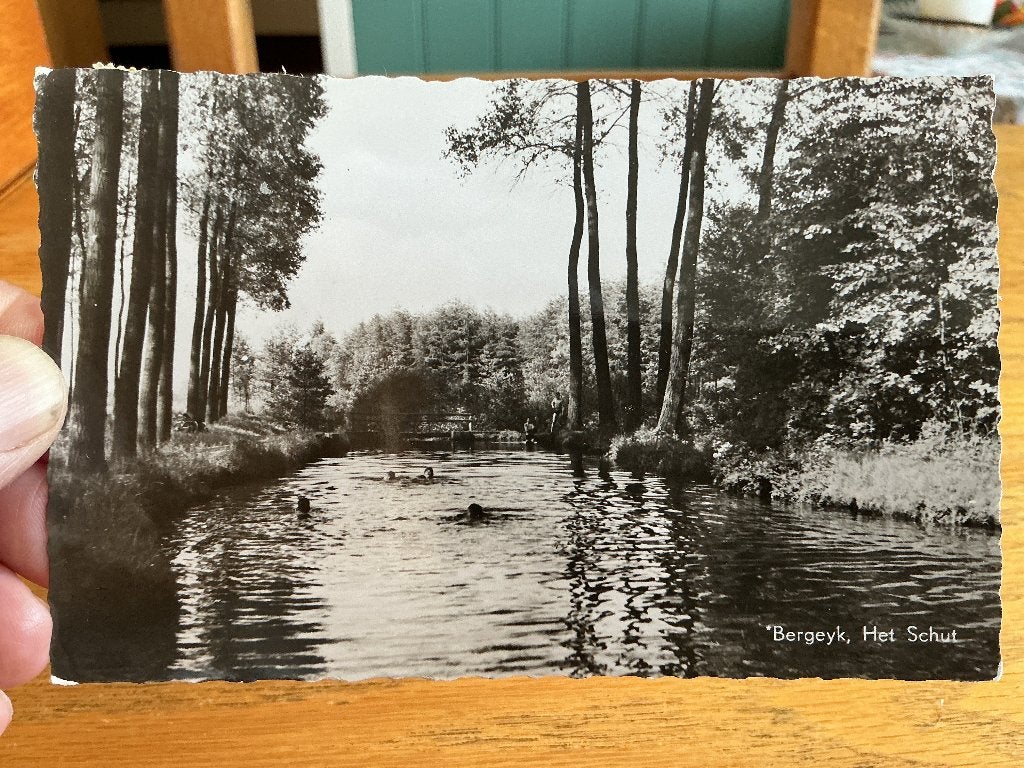 Bergeyk het schut, Verzenden, 1960 tot 1980, Gelopen, Noord-Brabant