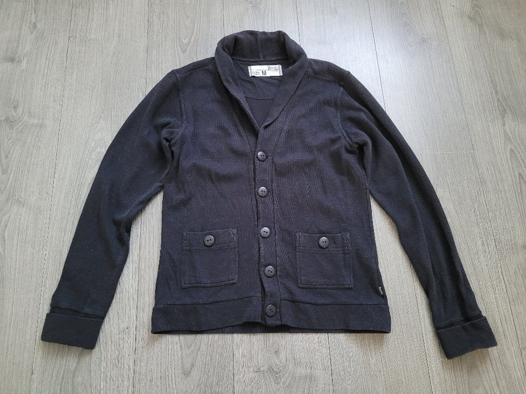 8MM blauwblauw vest maat M ~ TH1009, Kleding | Heren, Truien en Vesten, Maat 52/54 (L), Blauw, Ophalen of Verzenden, Gedragen