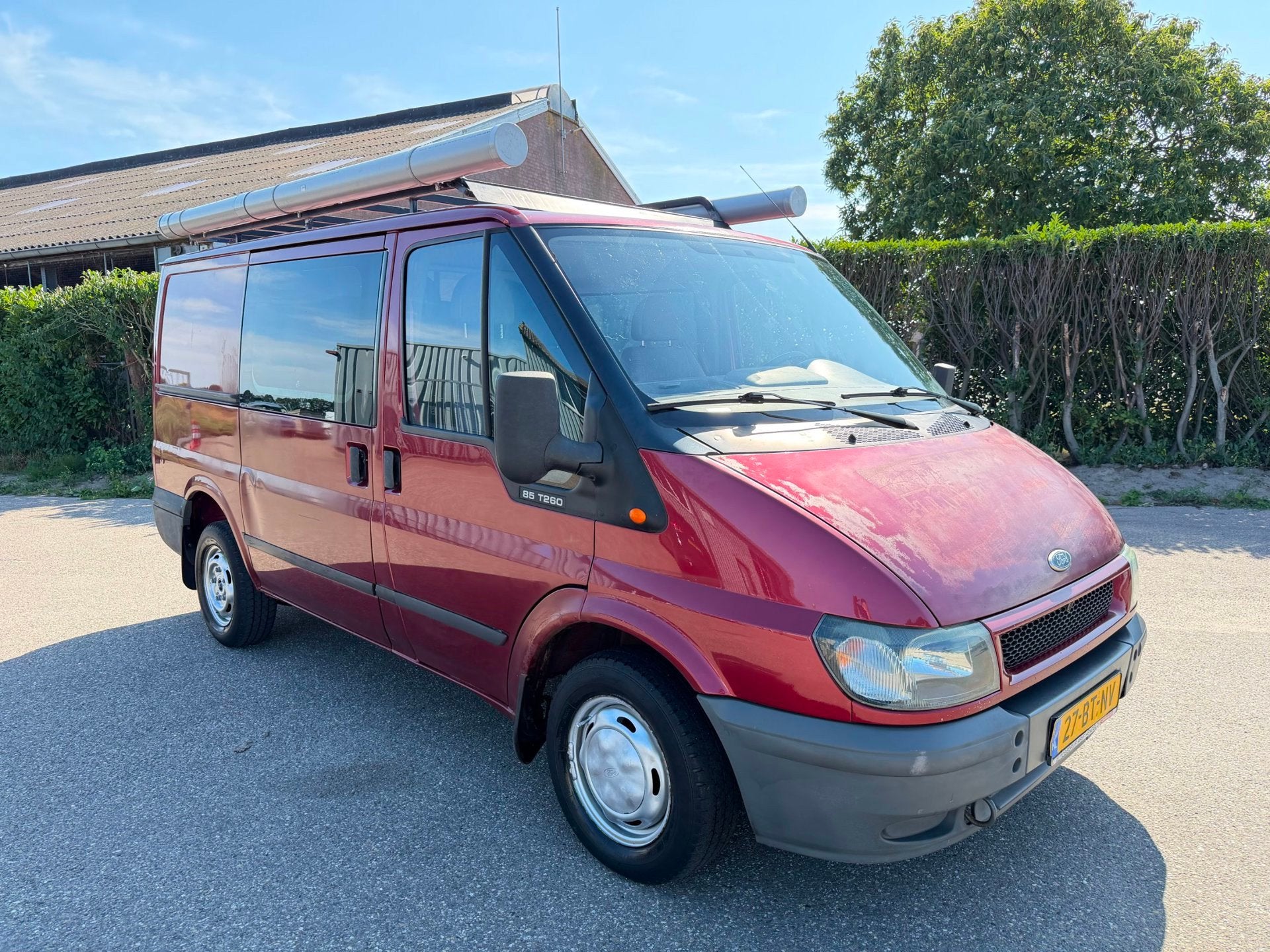 Ford Transit 2.0TDDI - DC - AIRCO - LAGE KMS NAP, Voorwielaandrijving, 1998 cc, 86 pk, Gebruikt