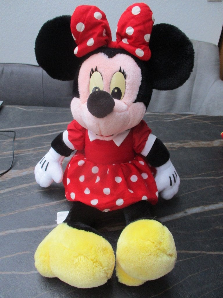 Disneyland Paris knuffel Minnie Mouse 43 cm Disney, Muis, Disney, Disney, Zwart