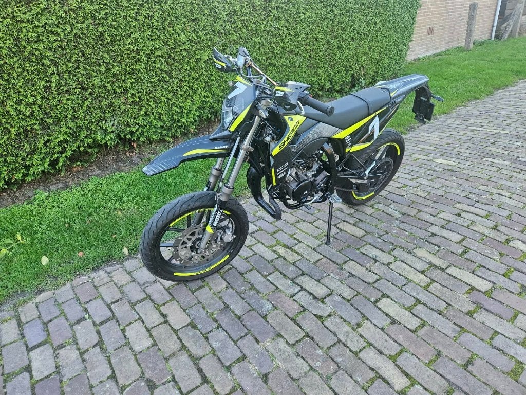 Sherco SM50 Silver. Met 3 maanden garantie., Overige merken, 6 versnellingen, Info@costertweewielers.nl, Gebruikt