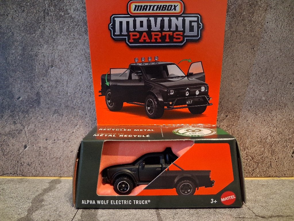 Alpha Wolf Electric Truck van Matchbox, Ophalen, Nieuw, Bus of Vrachtwagen
