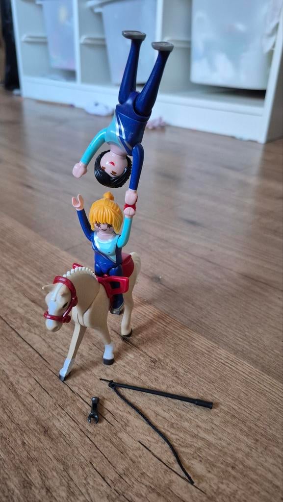 Playmobil 6933 - Acrobaten te paard, Ophalen of Verzenden, Gebruikt