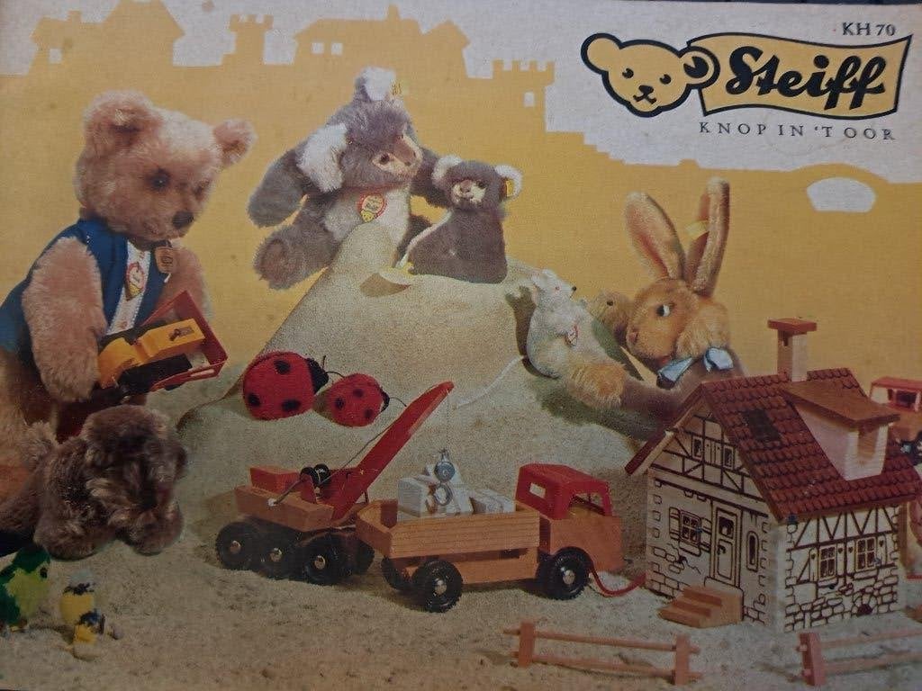 Steiff folder uit 1970, Ophalen of Verzenden, Zo goed als nieuw, Overige typen