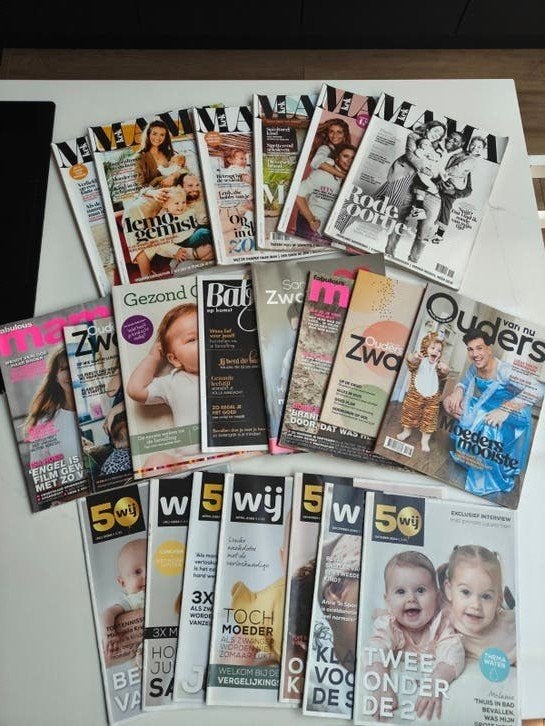 tijdschriften over zwangerschap en baby's, Ophalen of Verzenden, Gelezen, Overige typen