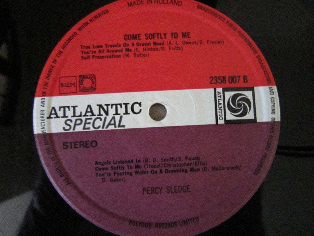 lp soul, Lp van Percy Sledge – Come Softly to me, Ophalen of Verzenden, Soul, LP
