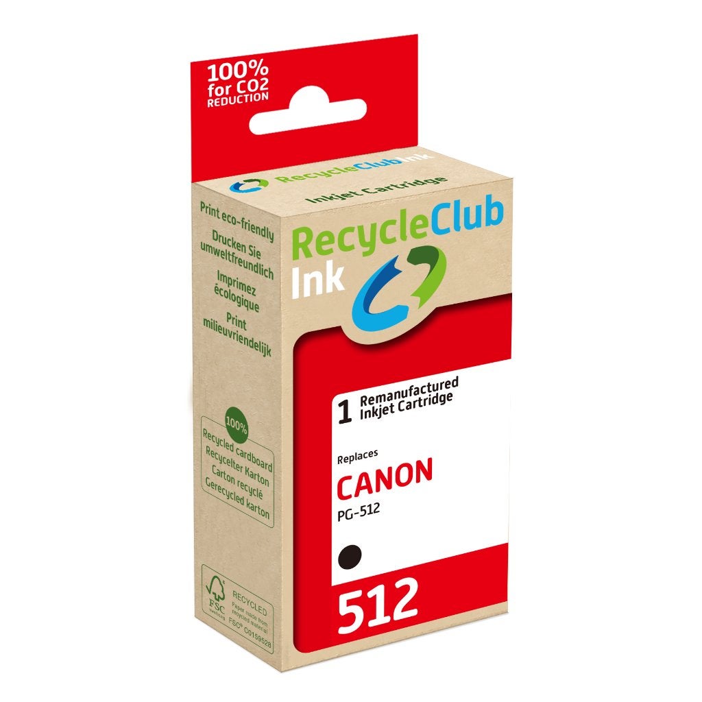 Canon inkt PG-512 zwart - Nieuw & gesealed, Computers en Software, Printerbenodigdheden, Ophalen of Verzenden, Nieuw, Cartridge