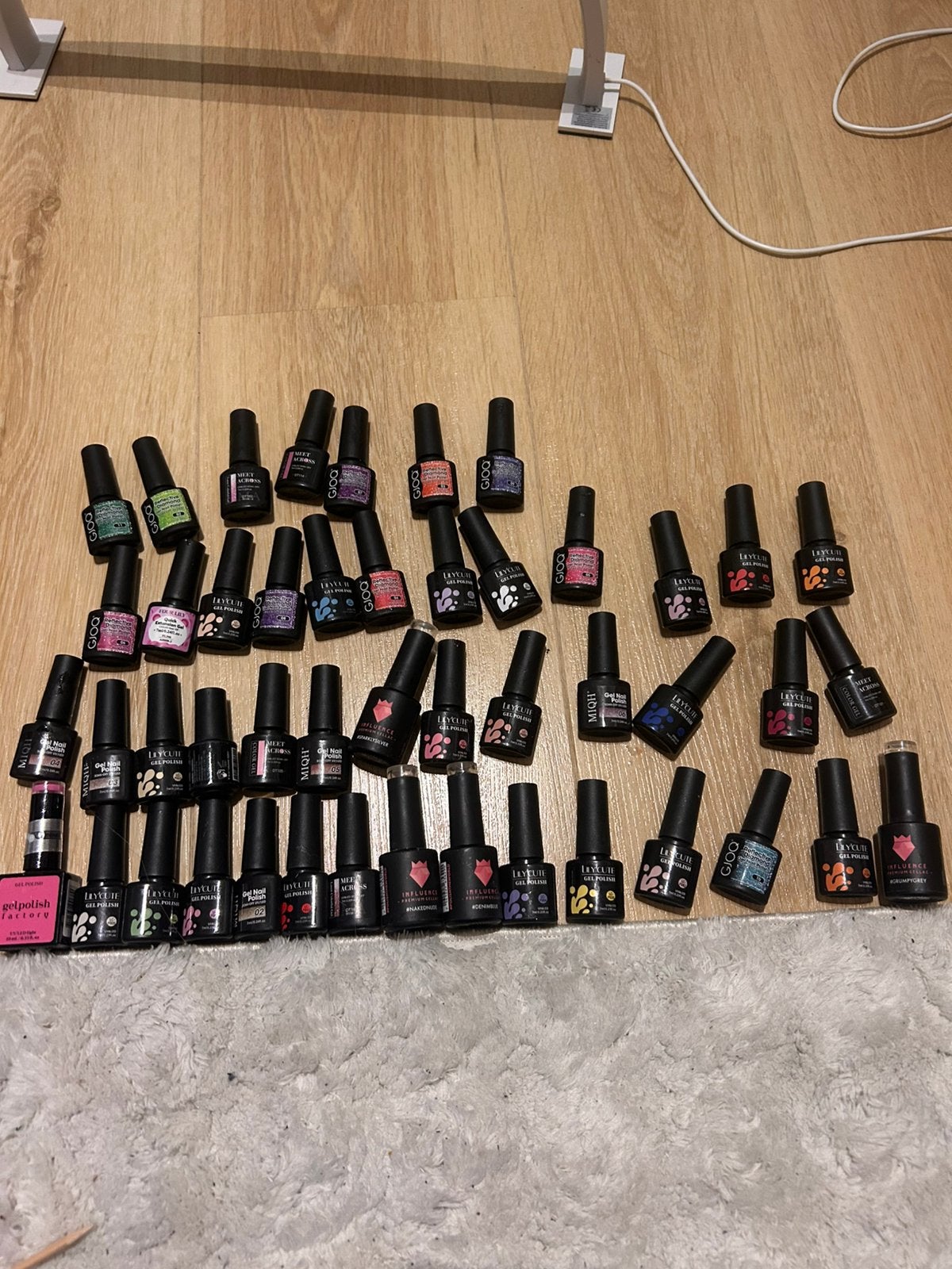 Complete gellak set, Ophalen of Verzenden, Zo goed als nieuw, Overige kleuren, Handen en Nagels