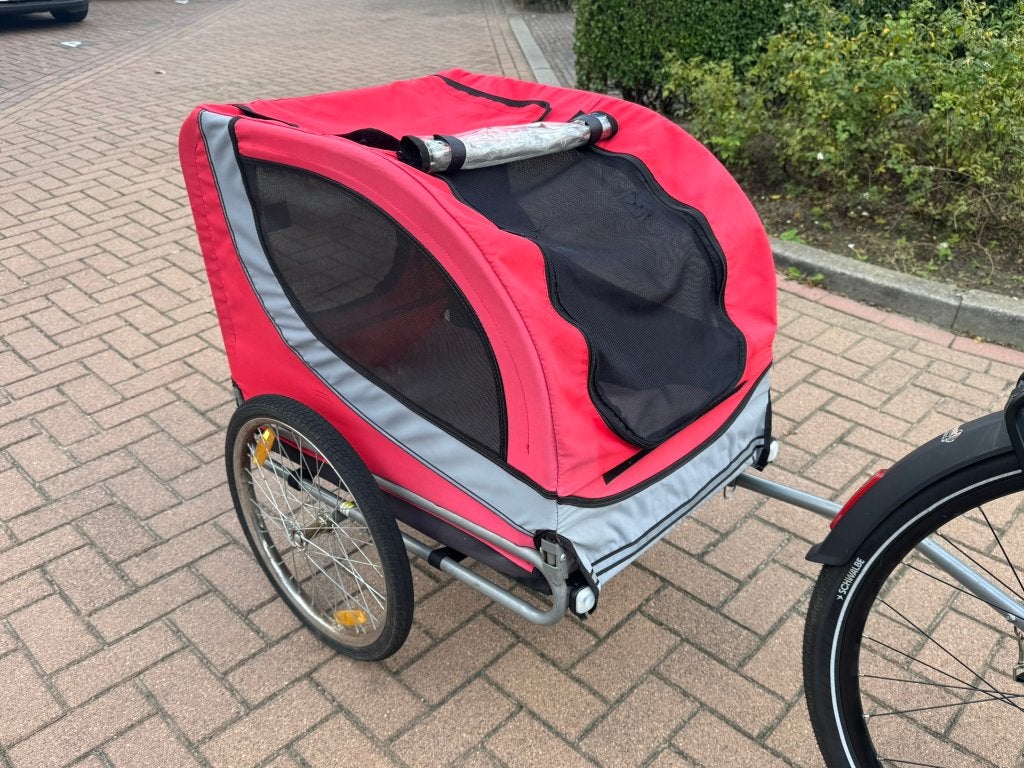 Leuke Hondenkar, compleet en in zeer goede staat, Ophalen, 20 tot 40 kg, Zo goed als nieuw, Hondenkar