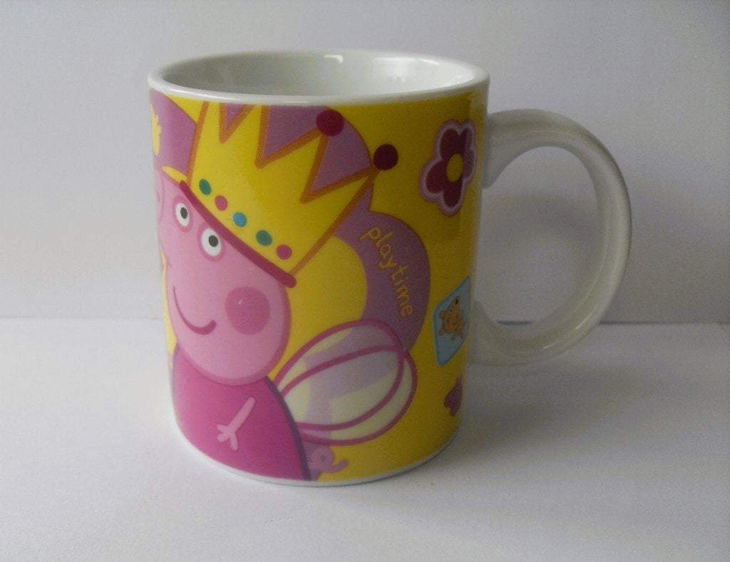 Peppa Big Mok Peppa Pig Beker, Ophalen of Verzenden, Zo goed als nieuw, Overige stijlen, Kop(pen) en/of Schotel(s)