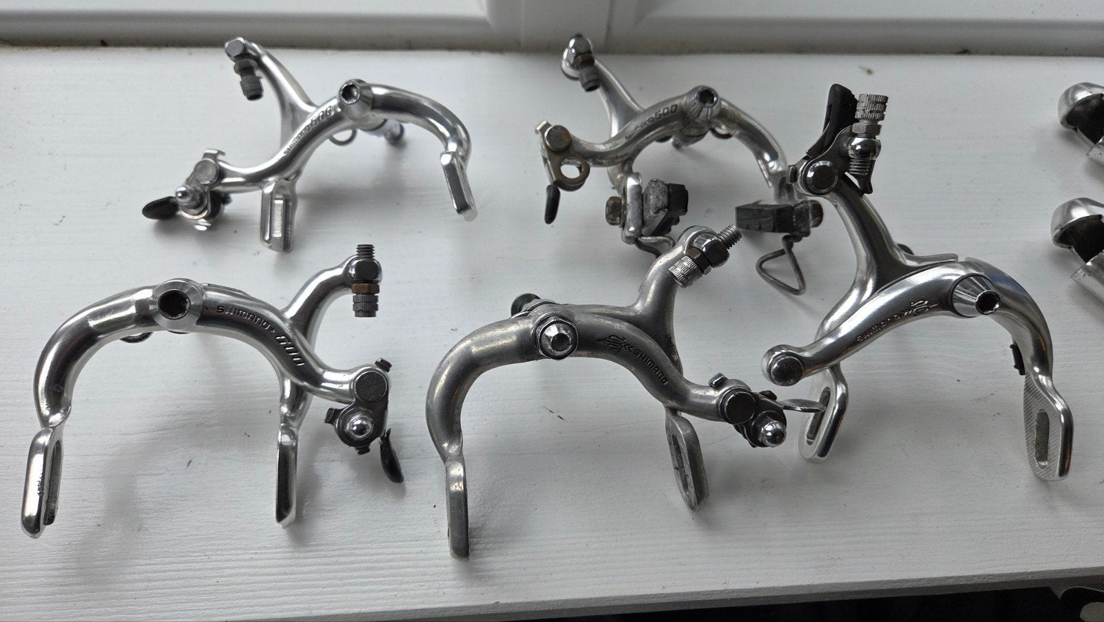 Shimano 600,  arabesque, golden arrow remmen.., Remmen, Gebruikt, Ophalen of Verzenden, Aluminium