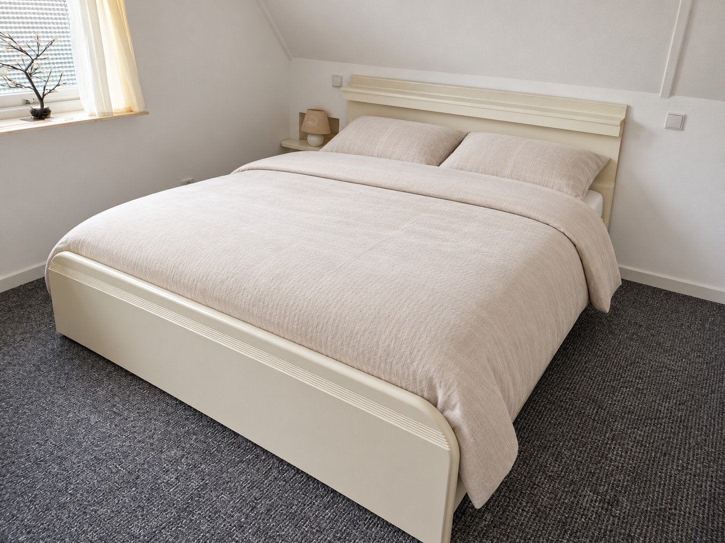 2 persoonsbed, bed 160x200cm demontabel, Ophalen, Gebruikt, Tweepersoons, 160 cm