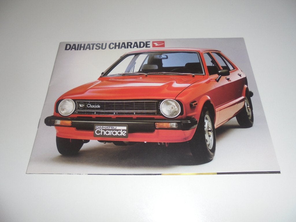 brochure Daihatsu Charade, Ophalen of Verzenden, Zo goed als nieuw, Overige merken