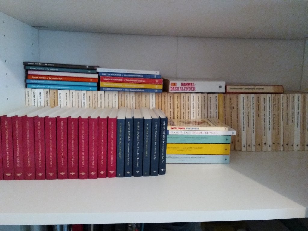 Marten Toonder collectie: 98 boeken, Hr. Bommel Tom Poes e.a, Boeken, Marten Toonder, Meerdere stripboeken, Ophalen, Gelezen