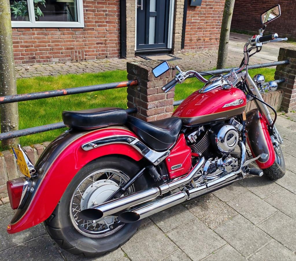 Yamaha Dragstar XVS 650 Classic.  Zeer mooi. Oldtimer., 2 cilinders, Sportuitlaat, Occasion, Chopper